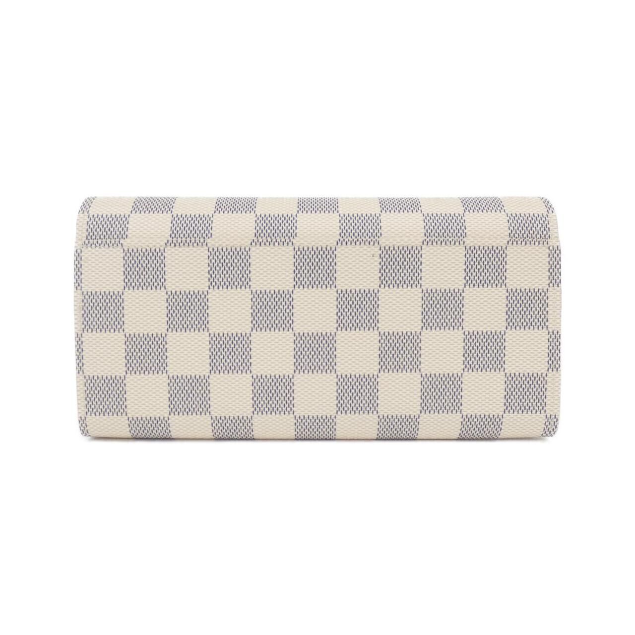 Louis Vuitton Damier Azur Portefeuille Sarah Wallet — view 2