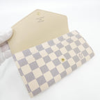 Louis Vuitton Damier Azur Portefeuille Sarah Wallet — view 3