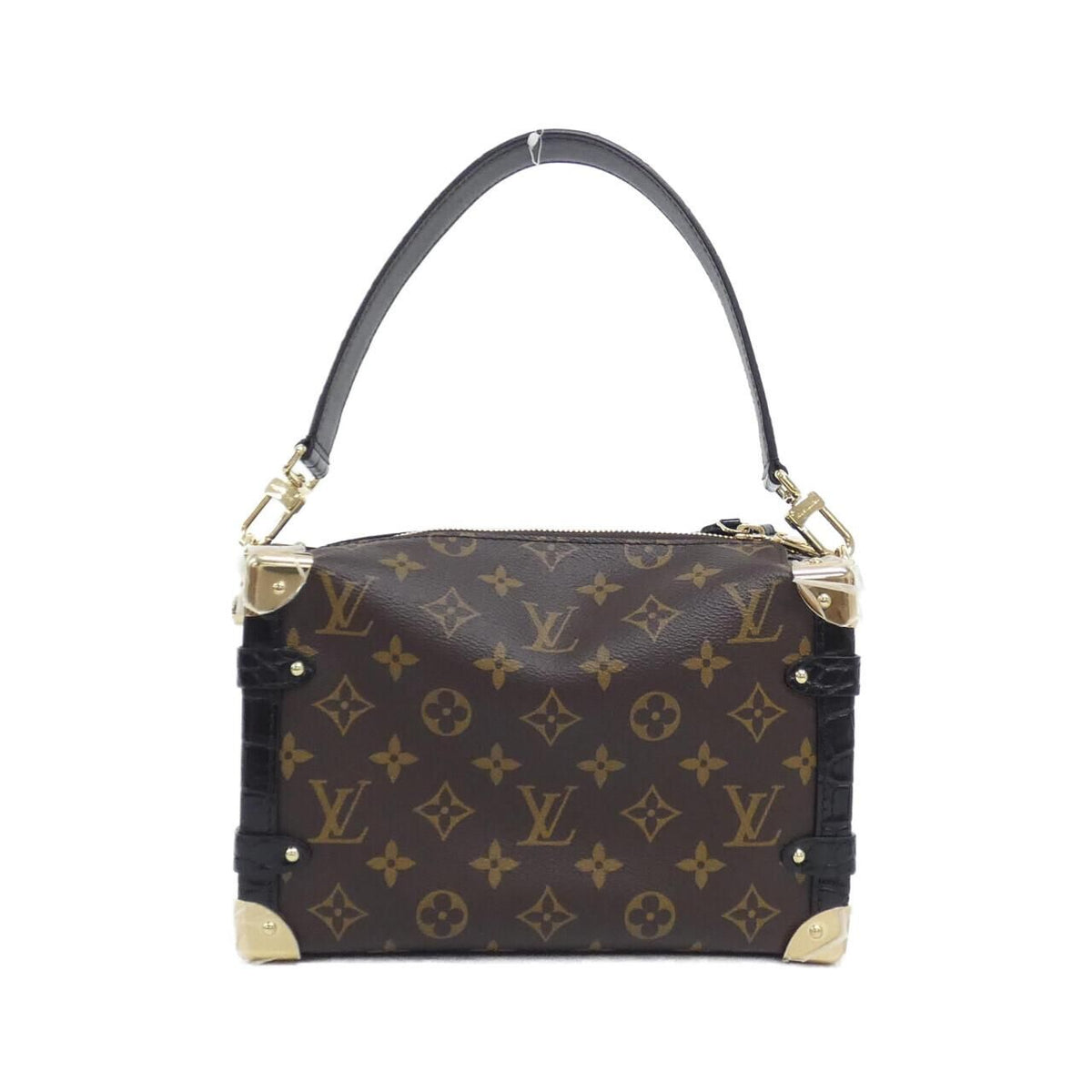 Louis Vuitton Monogram Exotic Leather Side Trunk — view 2