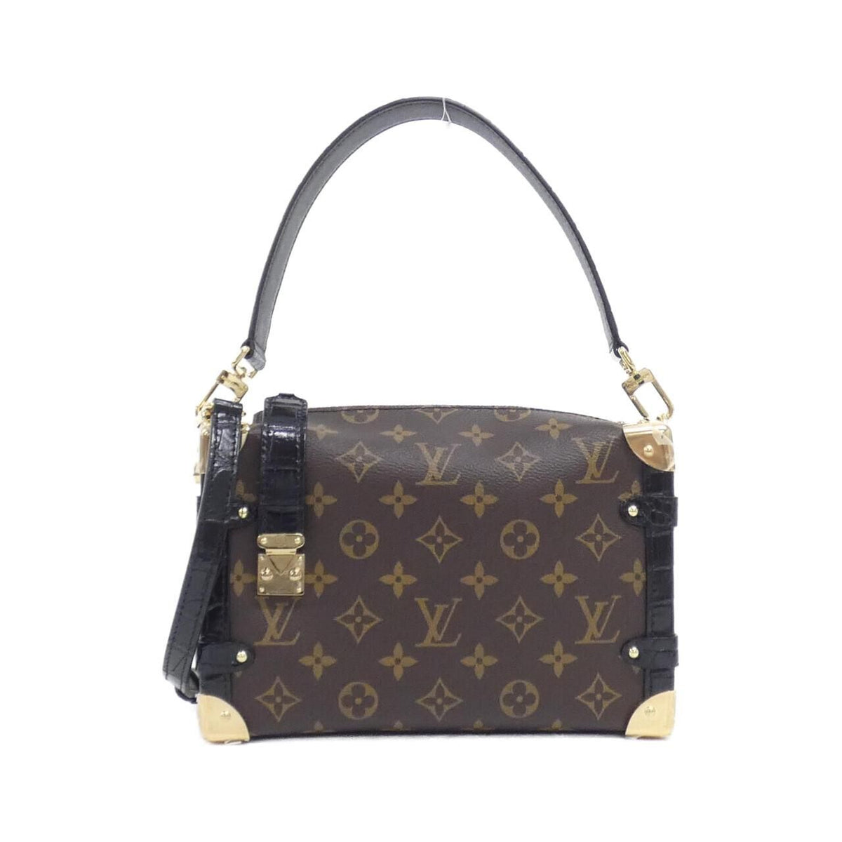 Louis Vuitton Monogram Exotic Leather Side Trunk