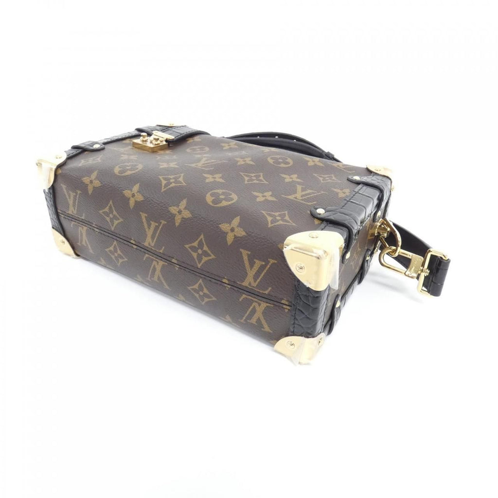 Louis Vuitton Monogram Exotic Leather Side Trunk — view 3