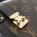Louis Vuitton Monogram Exotic Leather Side Trunk — view 4