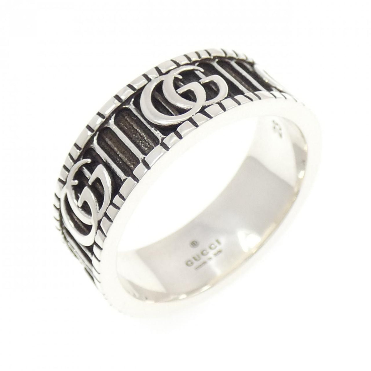 Gucci Double Ring Silver