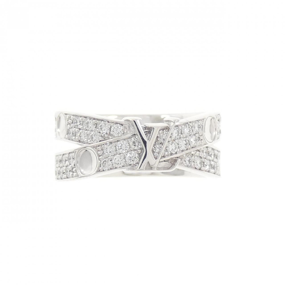 Louis Vuitton Bague Double Empreinte Ring — view 2