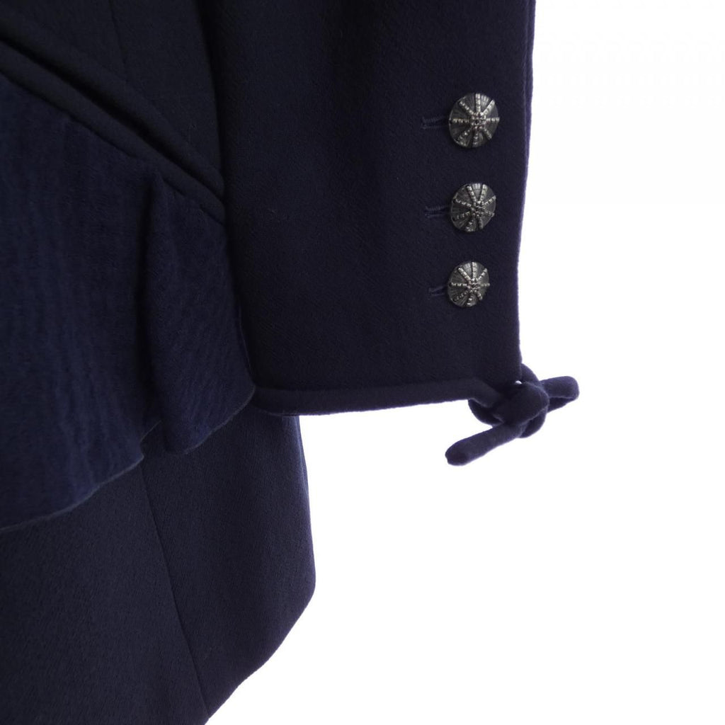 Chanel Coat Navy — view 7
