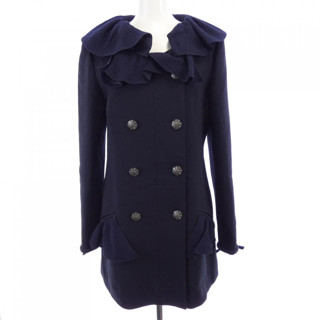 Chanel Coat Navy