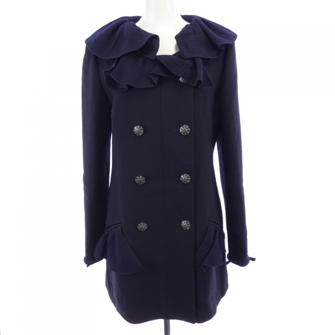 Chanel Coat Navy