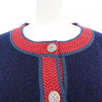Chanel Cardigan Navy — view 5
