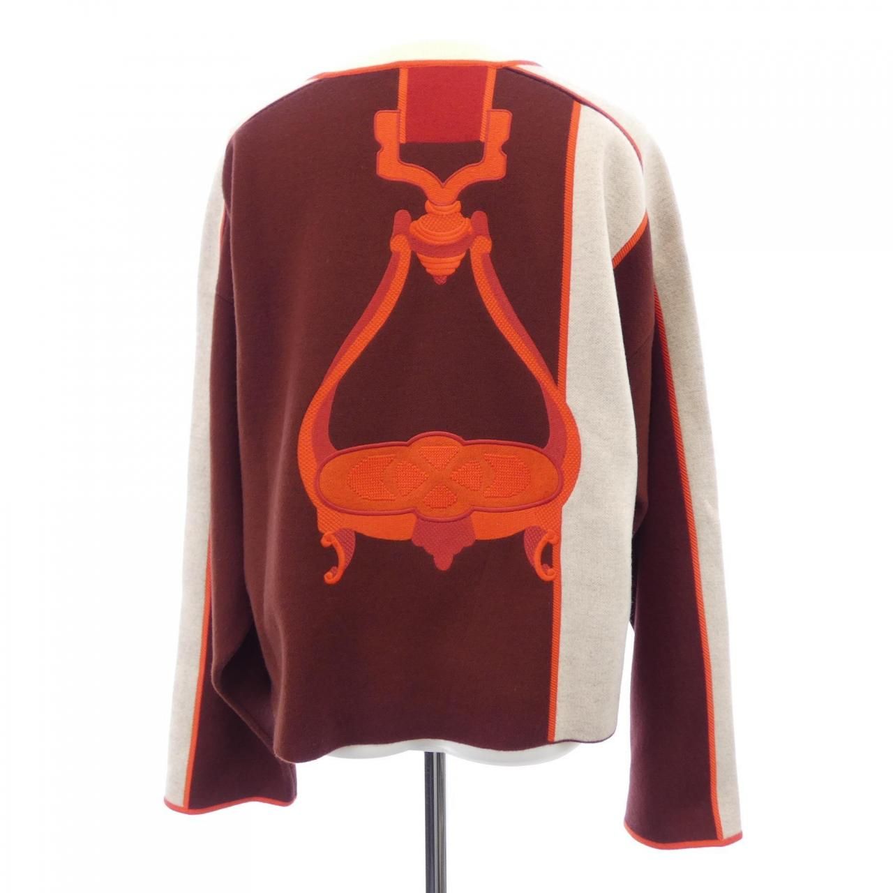 Hermes Etriers Stirrs Knit Sweater — view 2