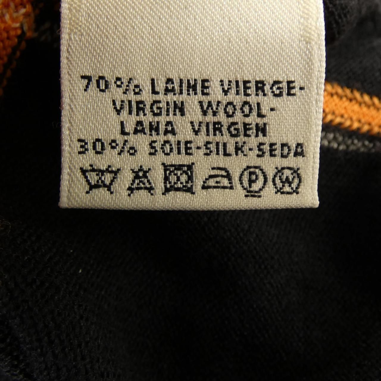 Hermes Knit Sweater Black — view 3