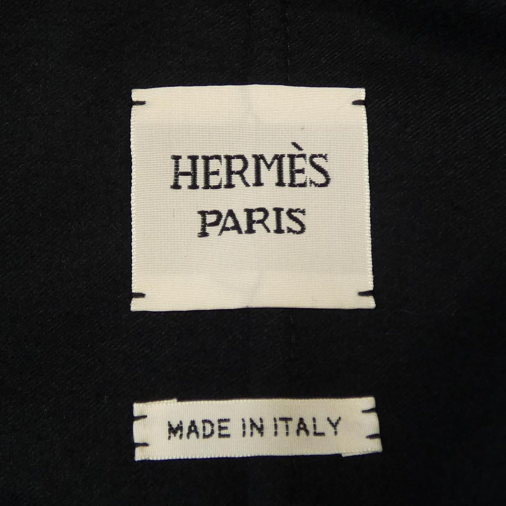 Hermes Coat Navy — view 4