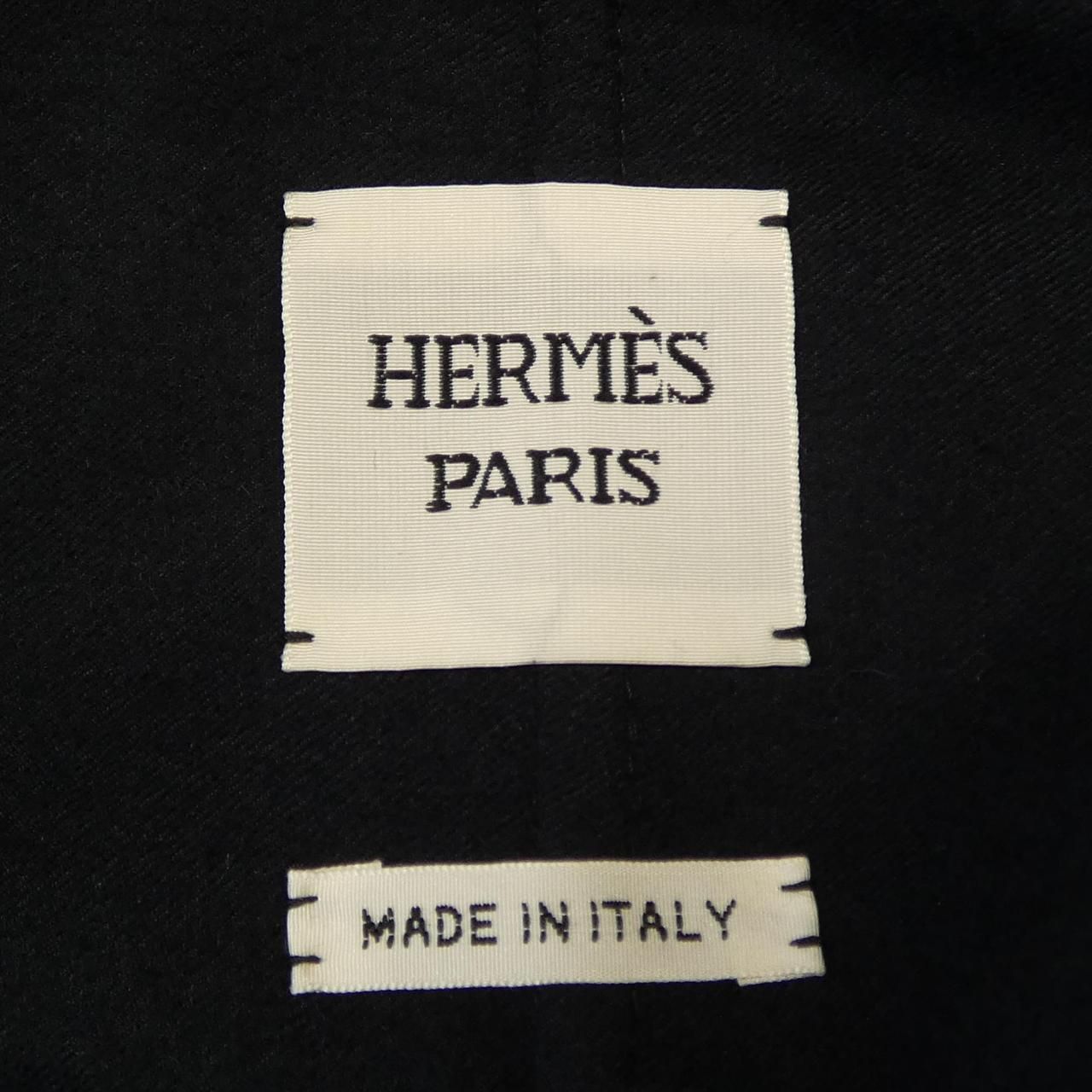 Hermes Coat Navy — view 4