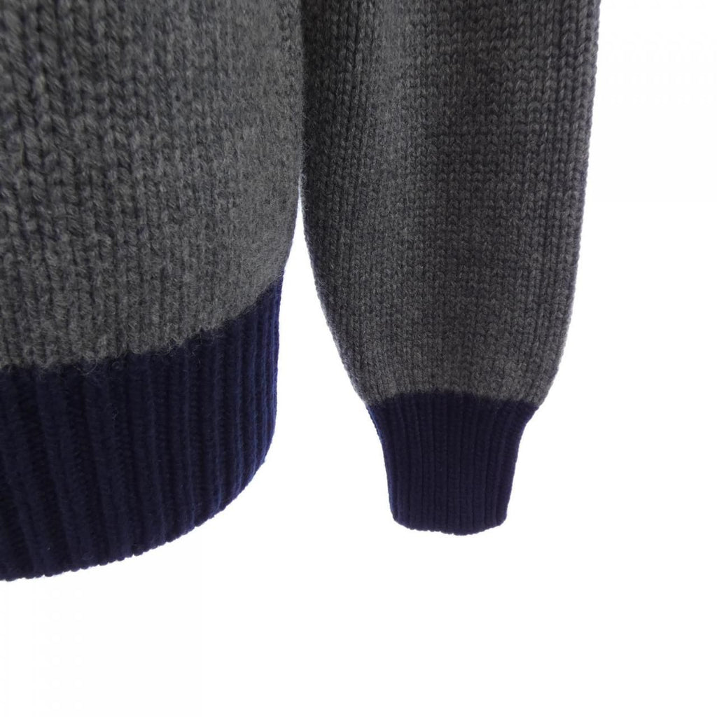 Hermes Knit Sweater Gray — view 6