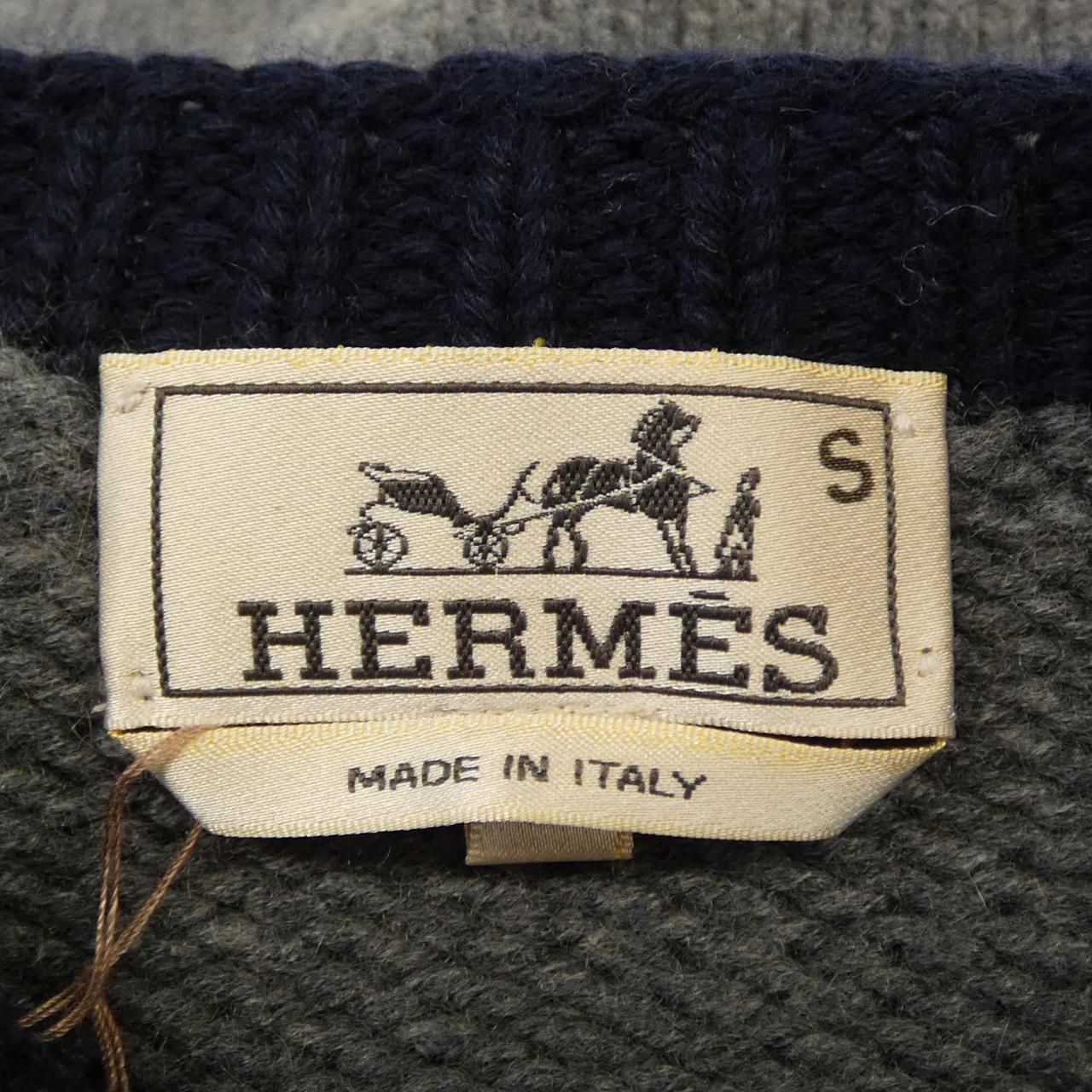 Hermes Knit Sweater Gray — view 4