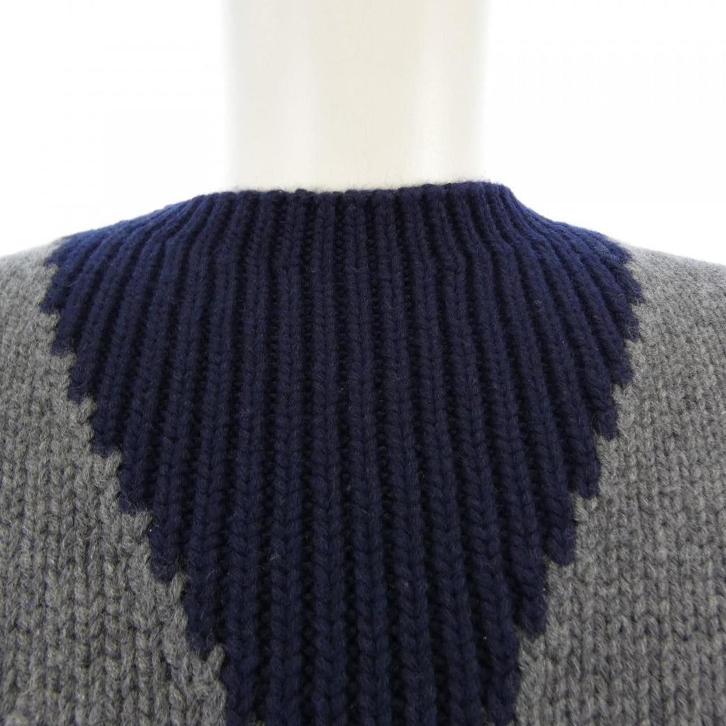 Hermes Knit Sweater Gray — view 5
