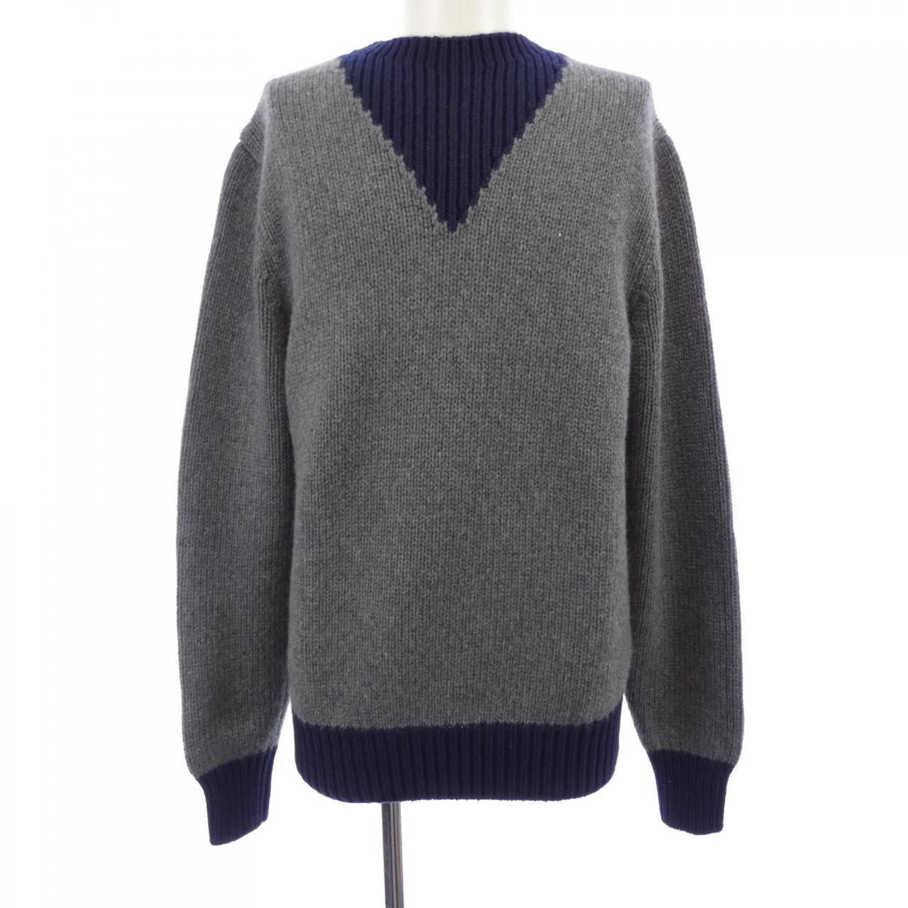Hermes Knit Sweater Gray