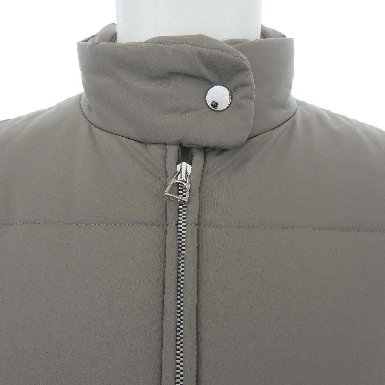Hermes Sellier Vest Beige — view 5
