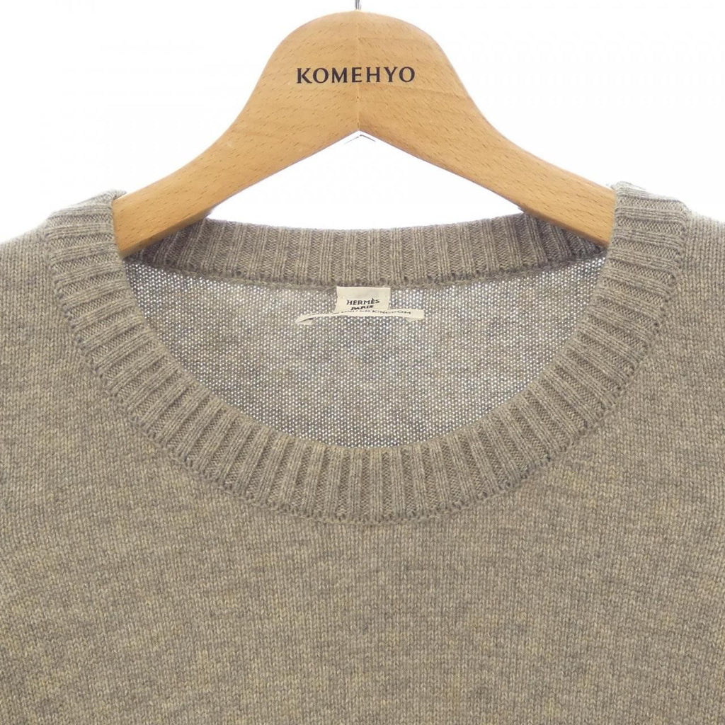 Hermes Knit Sweater Beige — view 5