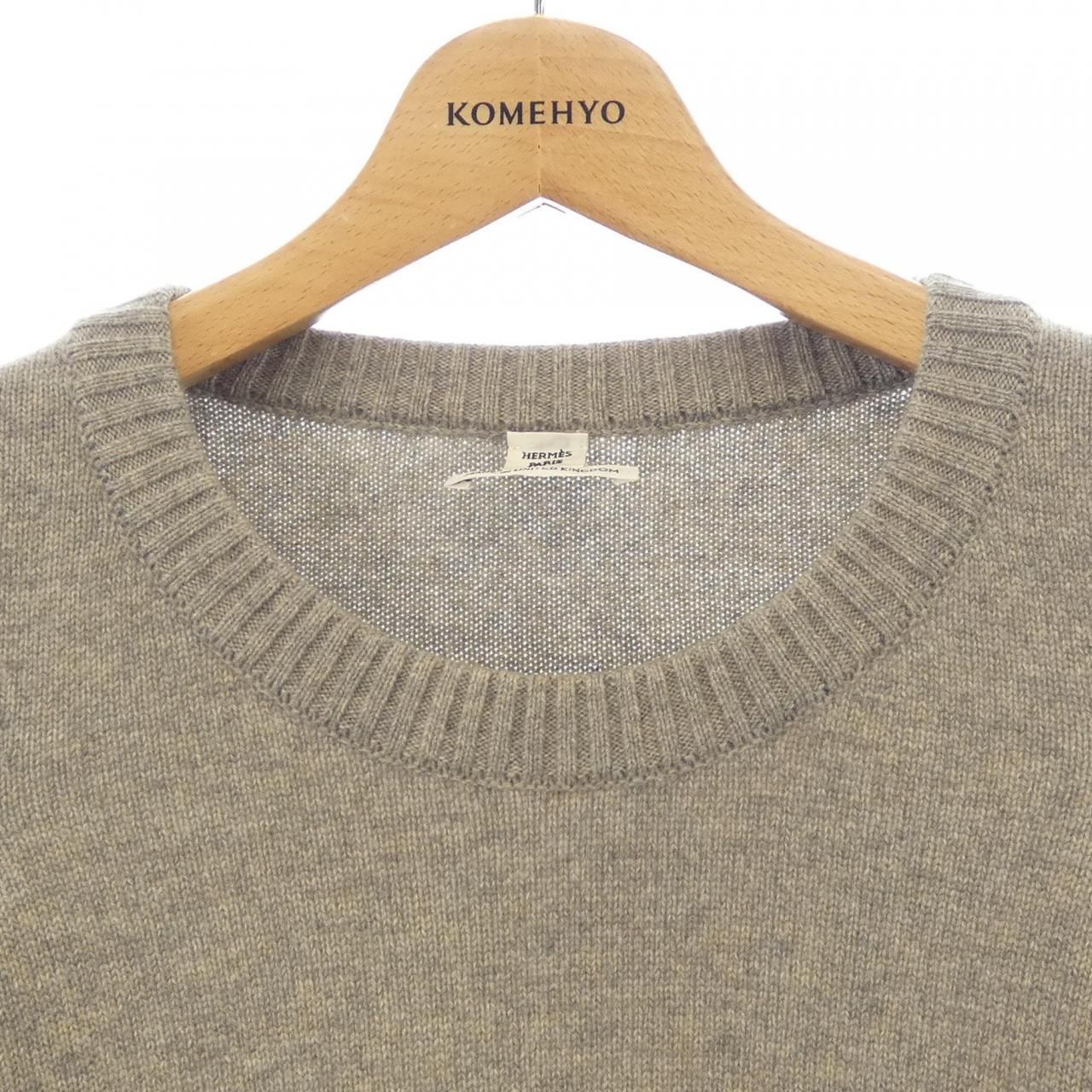 Hermes Knit Sweater Beige — view 5