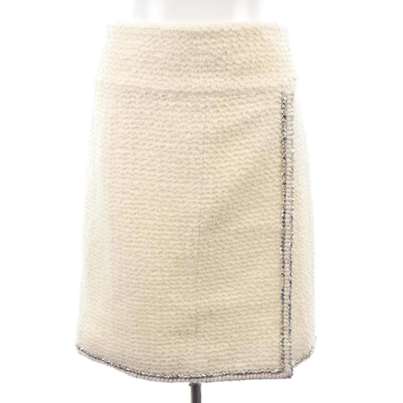 Chanel Skirt White