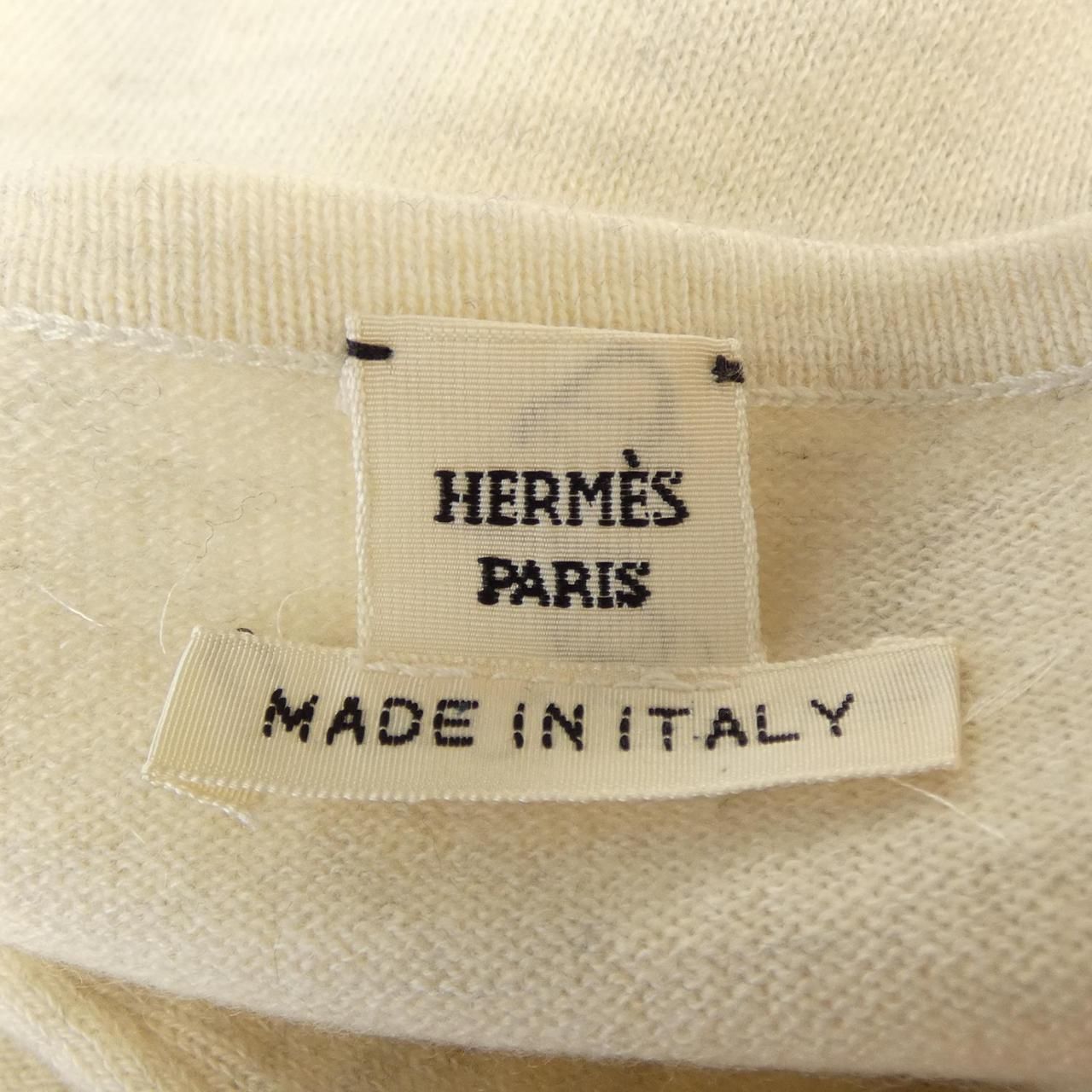 Hermes Knit Sweater White — view 4