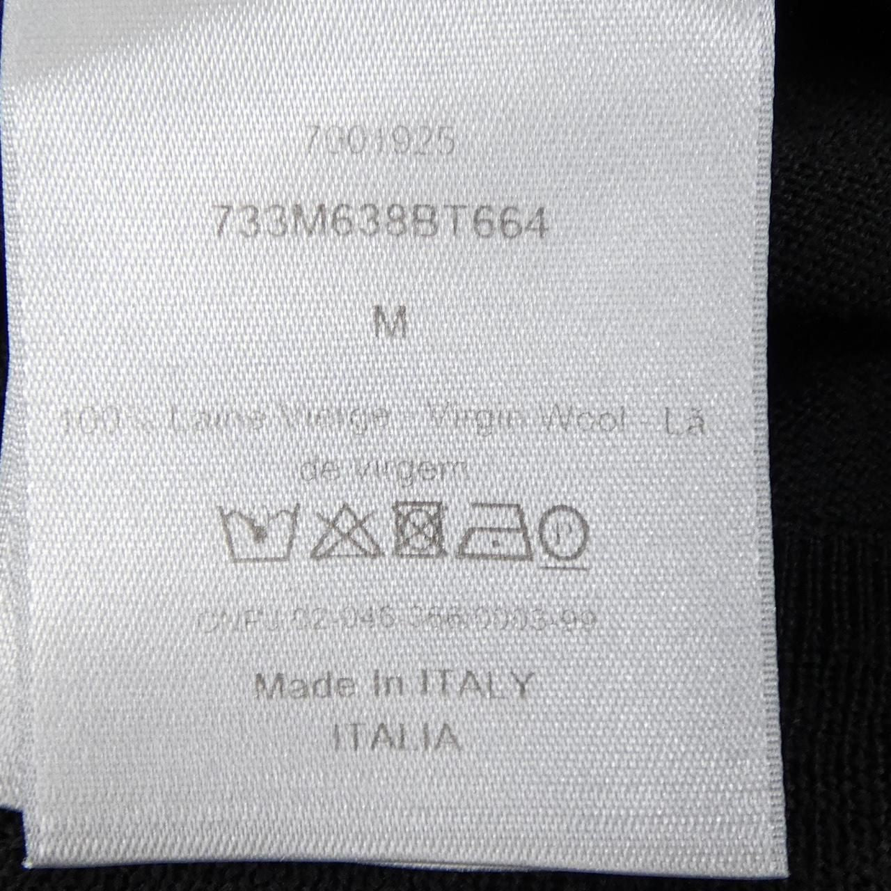 Dior Knit Sweater Black — view 3