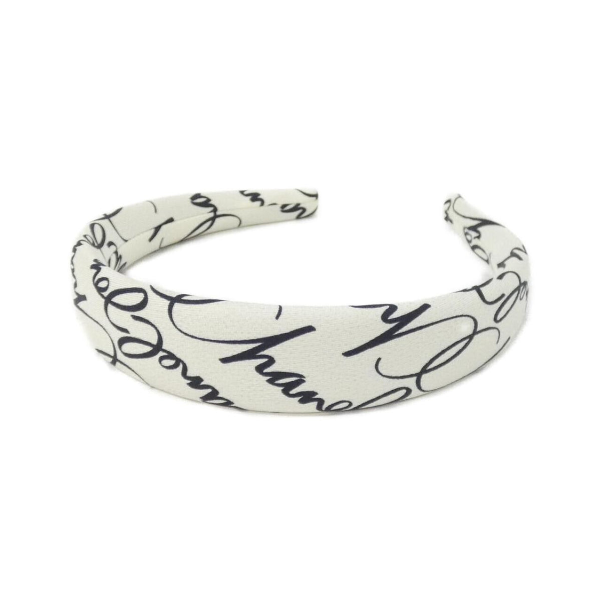Chanel Headband Hair Accessories White