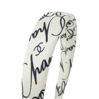 Chanel Headband Hair Accessories White — view 3