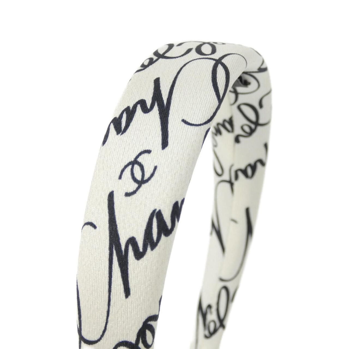 Chanel Headband Hair Accessories White — view 3