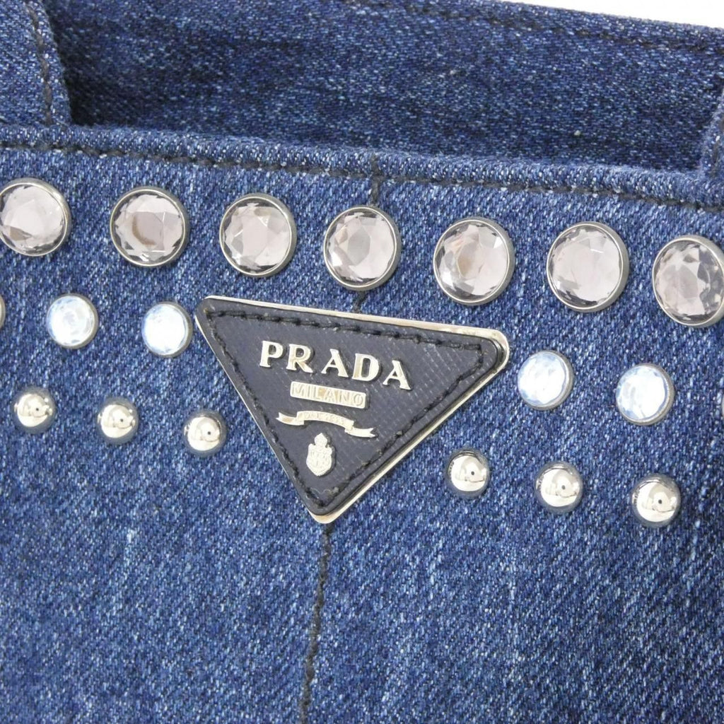 Prada Bag Handbag Silver — view 4