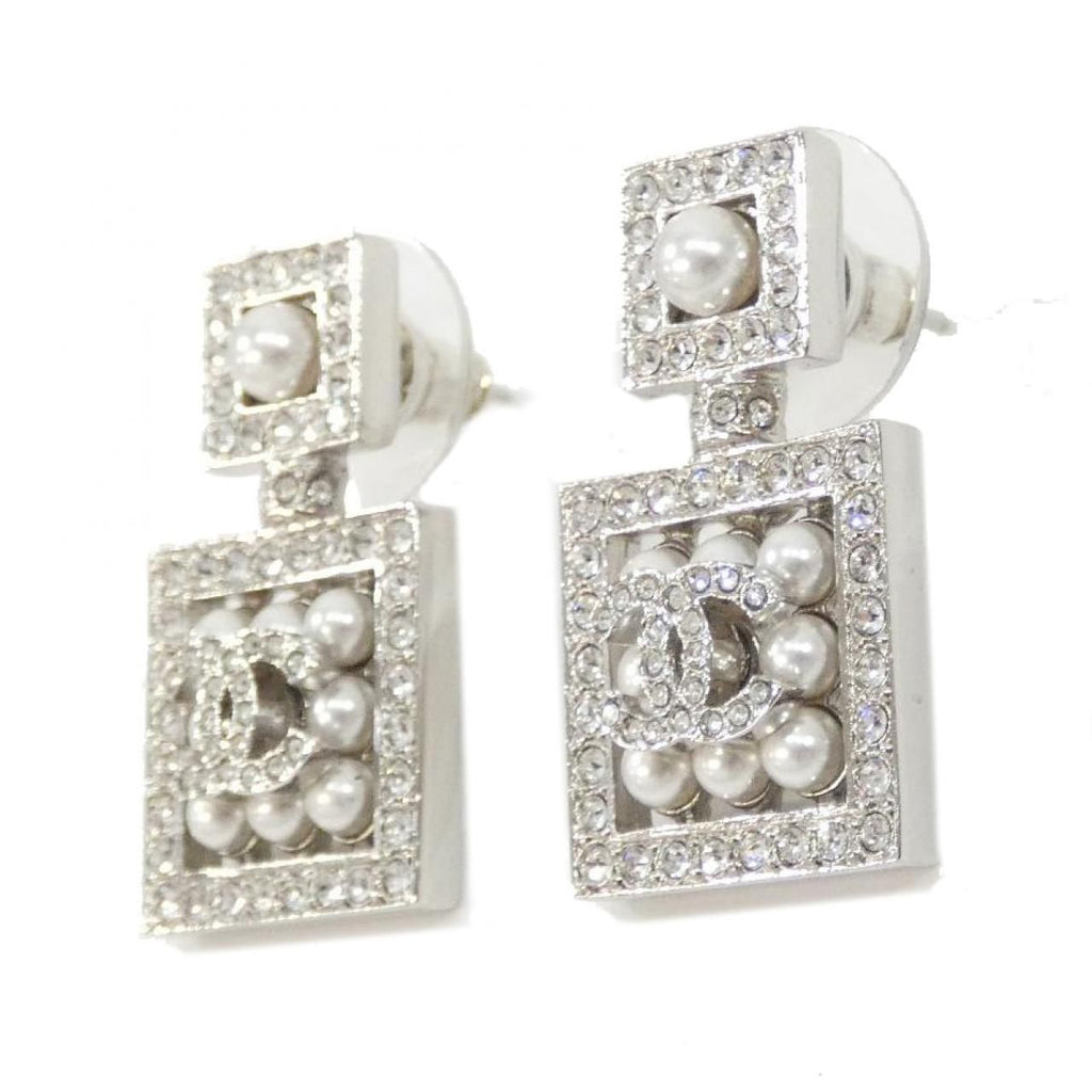 Chanel Earrings Silver — view 2