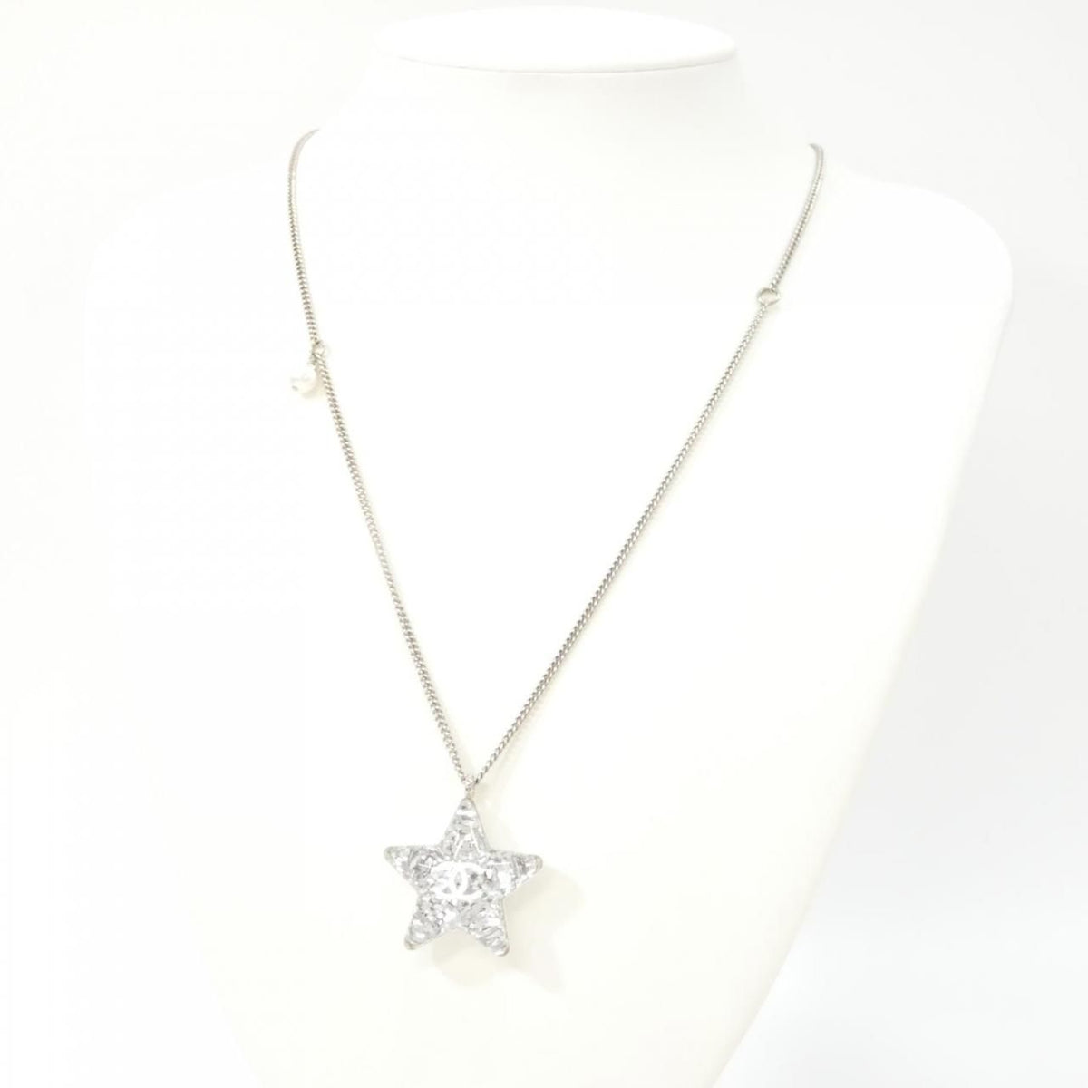 Chanel Necklace Silver — view 5
