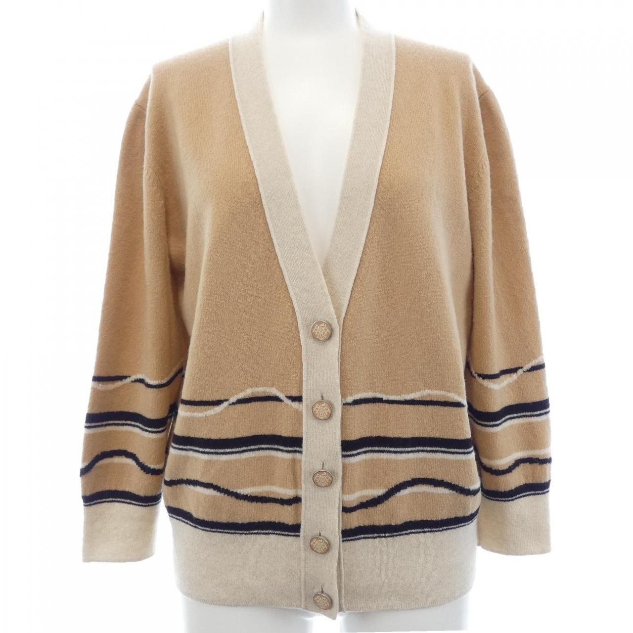 Hermes Cardigan Beige