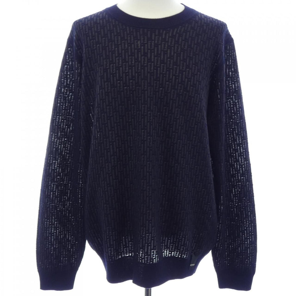 Fendi Knit Sweater Navy