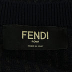 Fendi Knit Sweater Navy — view 5