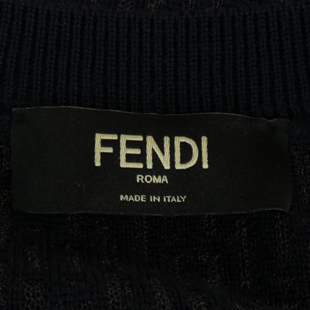 Fendi Knit Sweater Navy — view 5
