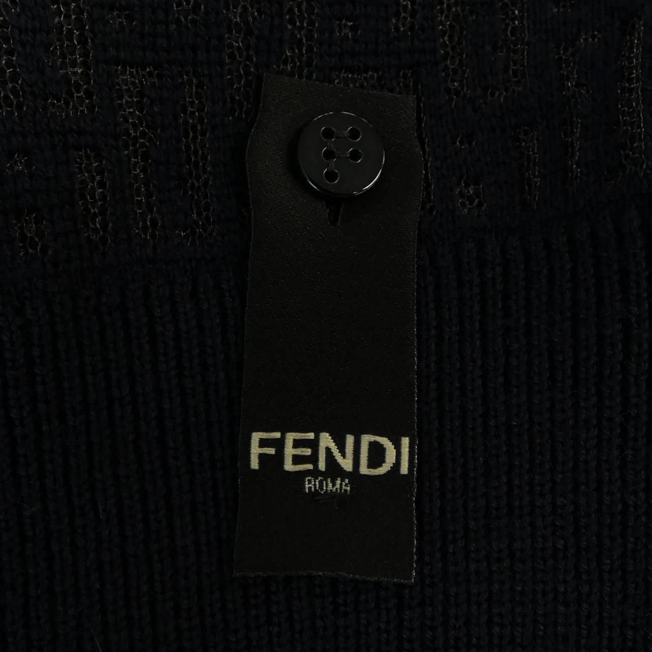 Fendi Knit Sweater Navy — view 8