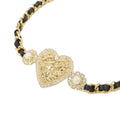 Chanel Choker Necklace Gold