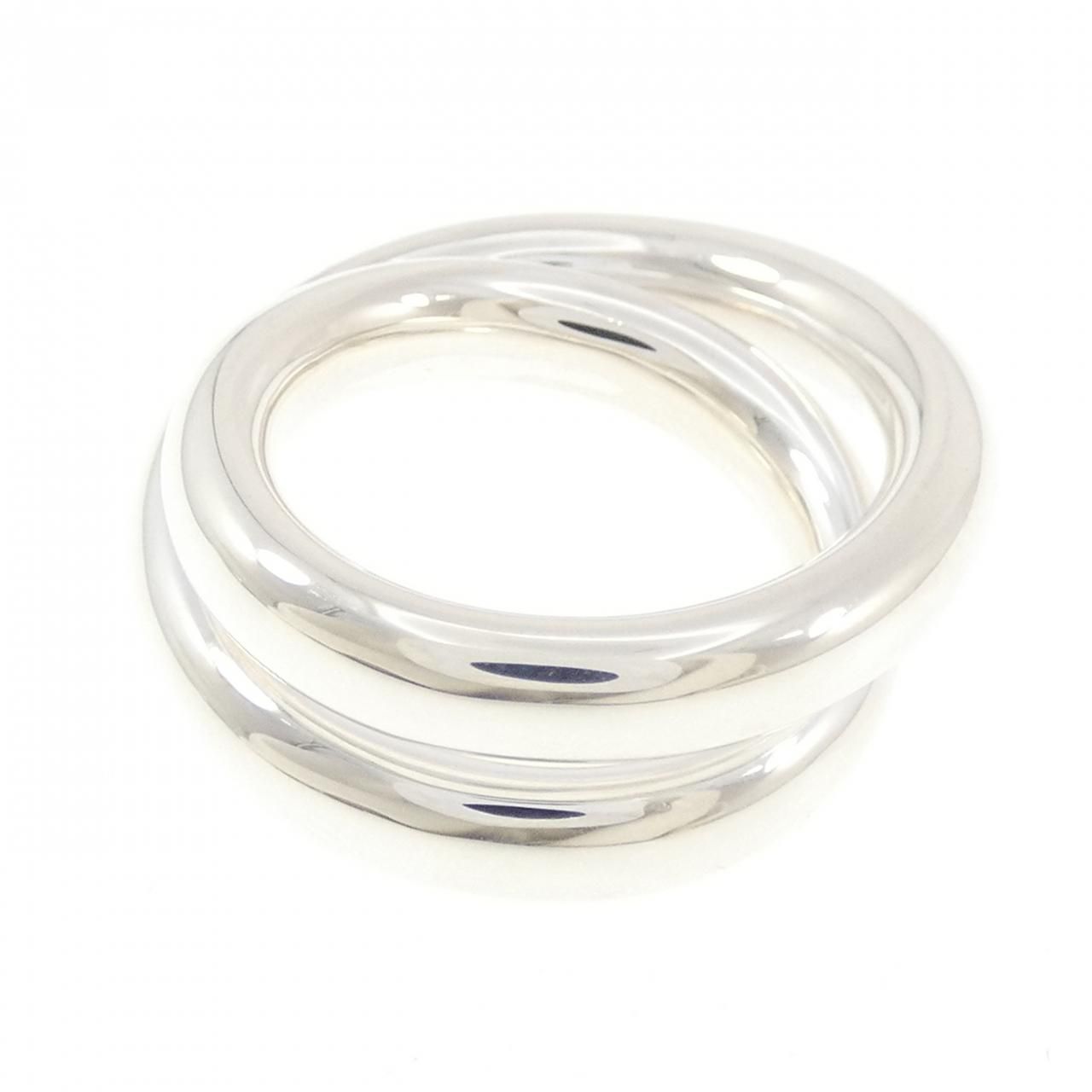 Hermes Vertiges Ring Silver — view 3