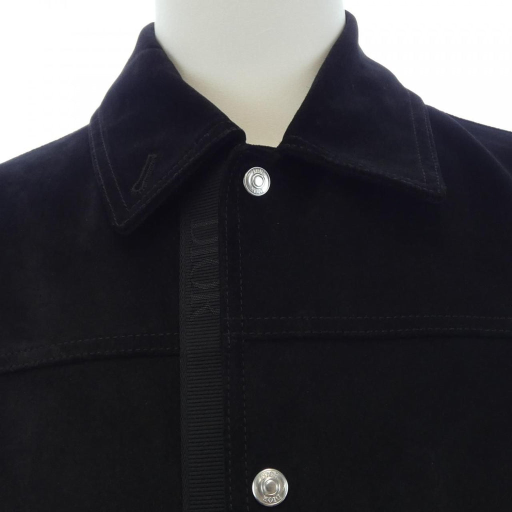 Dior Leather Jacket Black — view 5