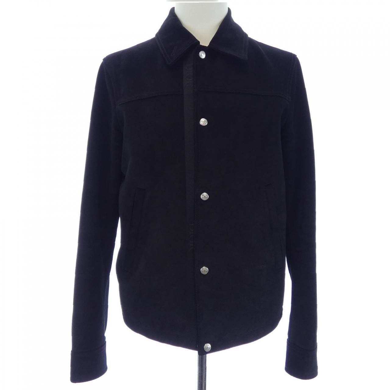 Dior Leather Jacket Black