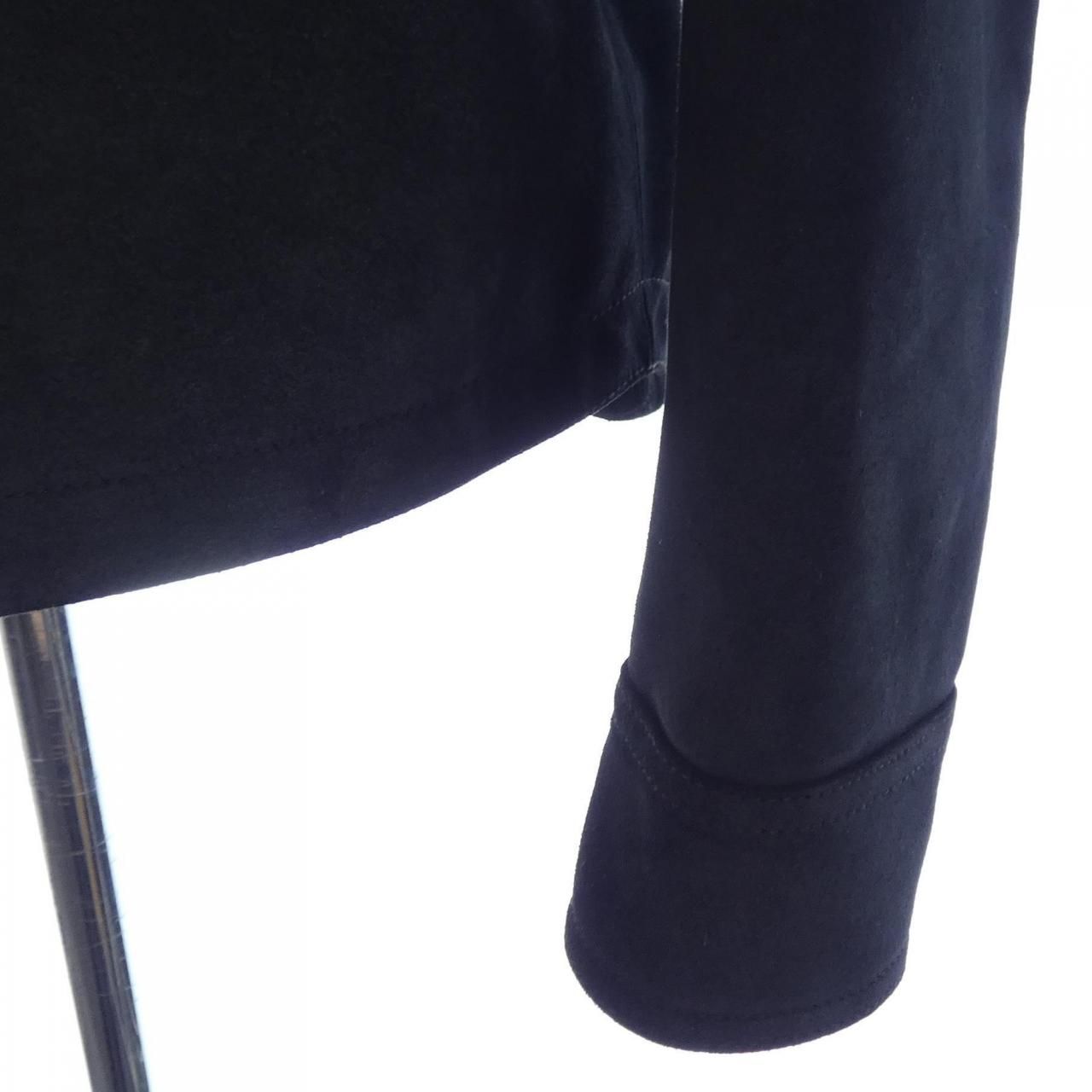 Dior Leather Jacket Black — view 7