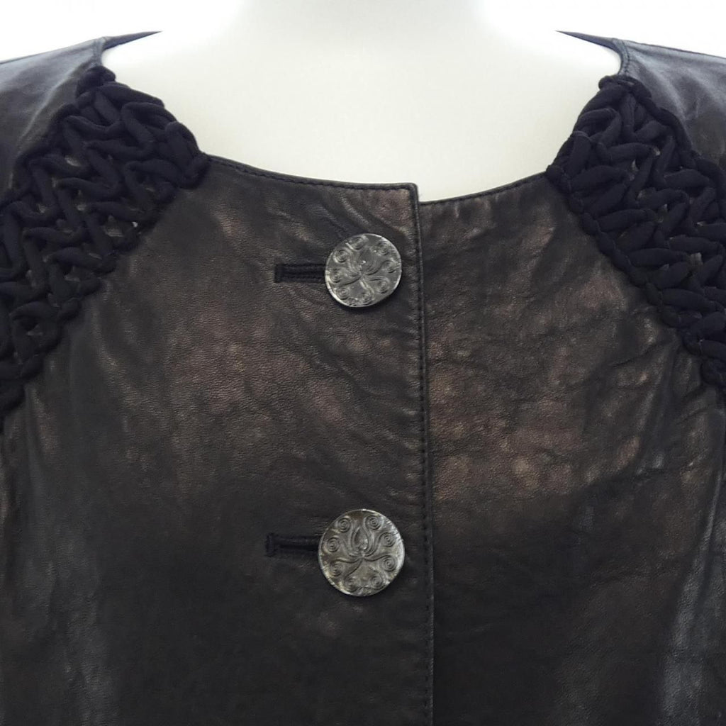 Chanel 17c Leather Jacket — view 6