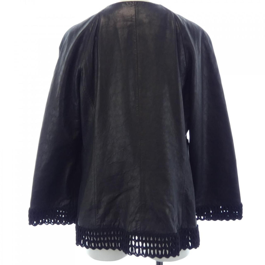 Chanel 17c Leather Jacket — view 2