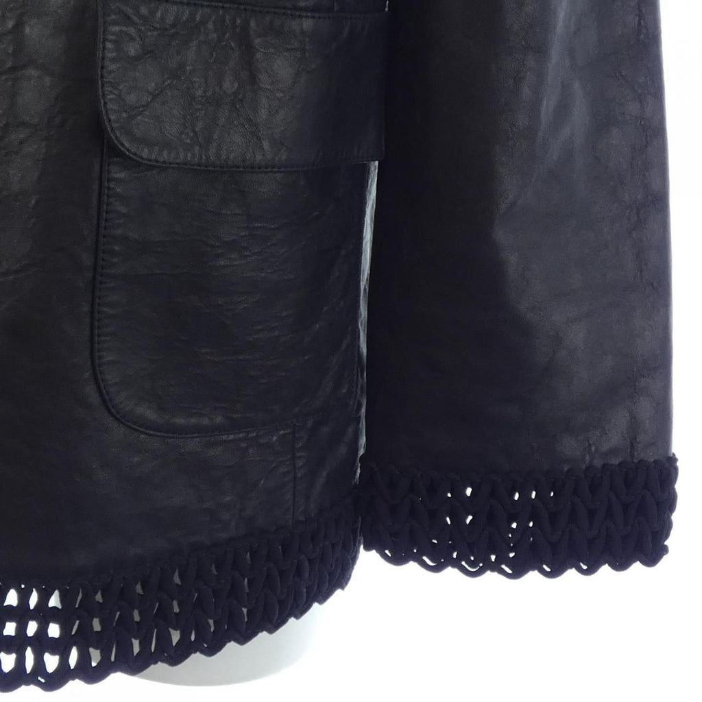 Chanel 17c Leather Jacket — view 7
