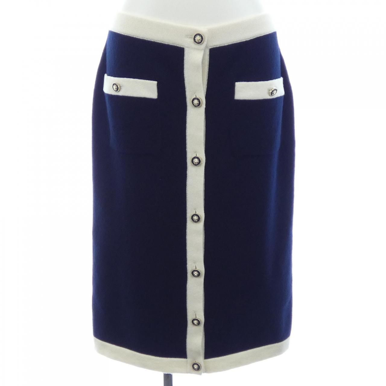 Chanel Skirt Navy