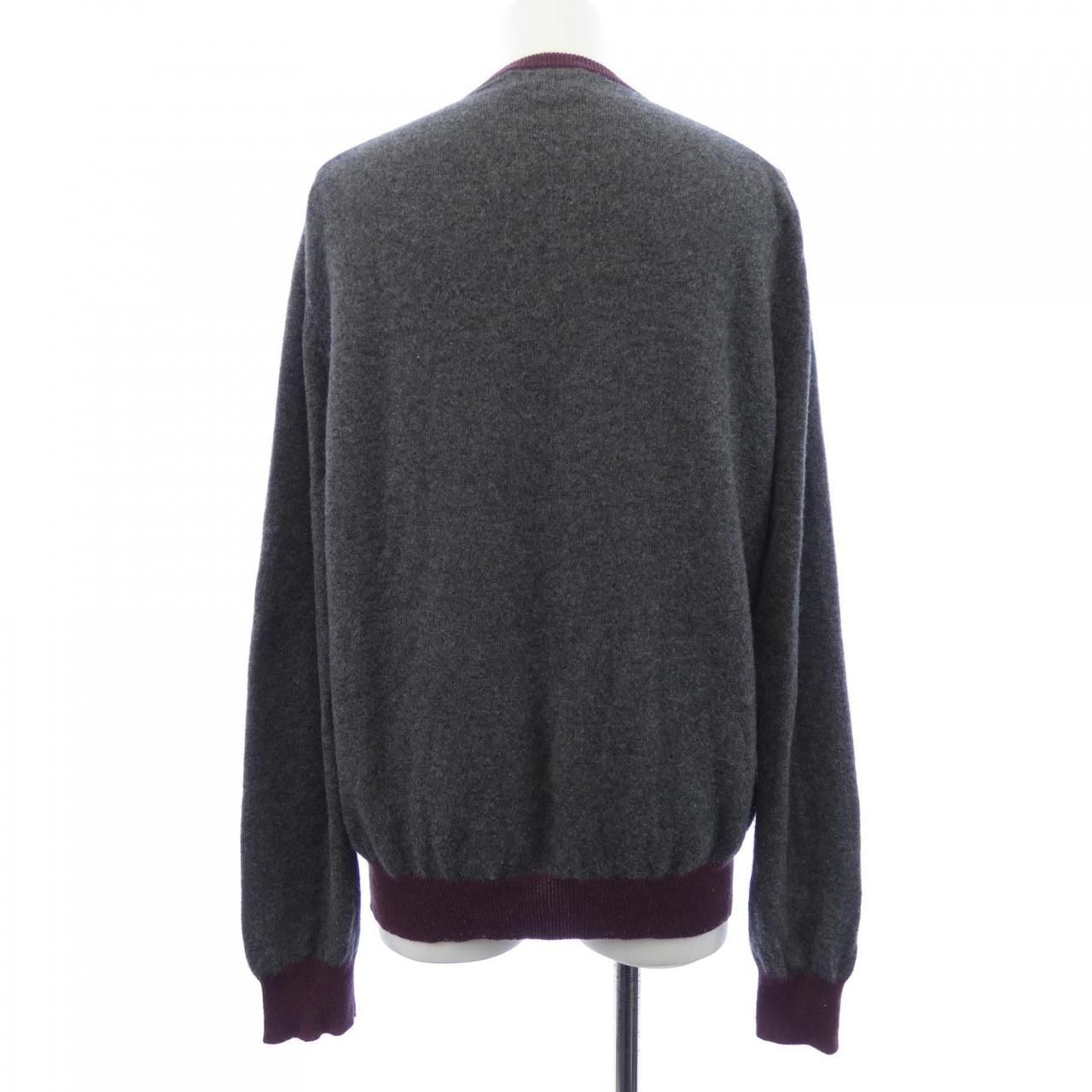 Hermes Knit Sweater Gray — view 2