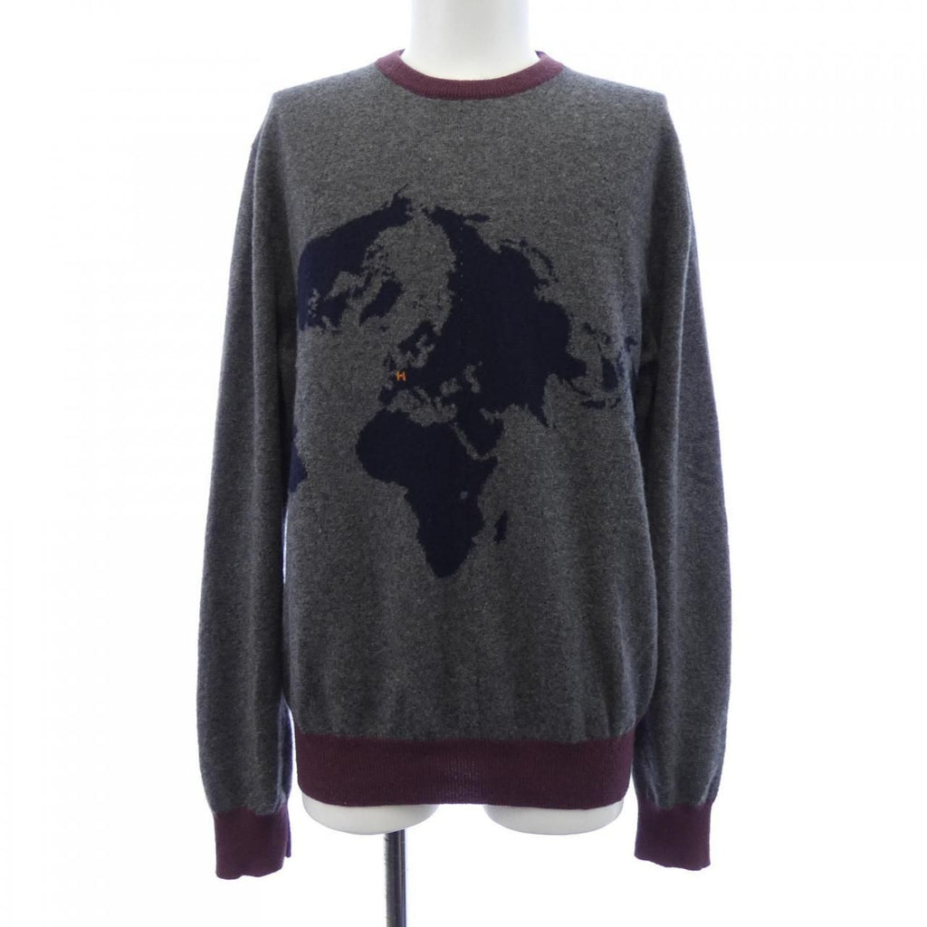 Hermes Knit Sweater Gray