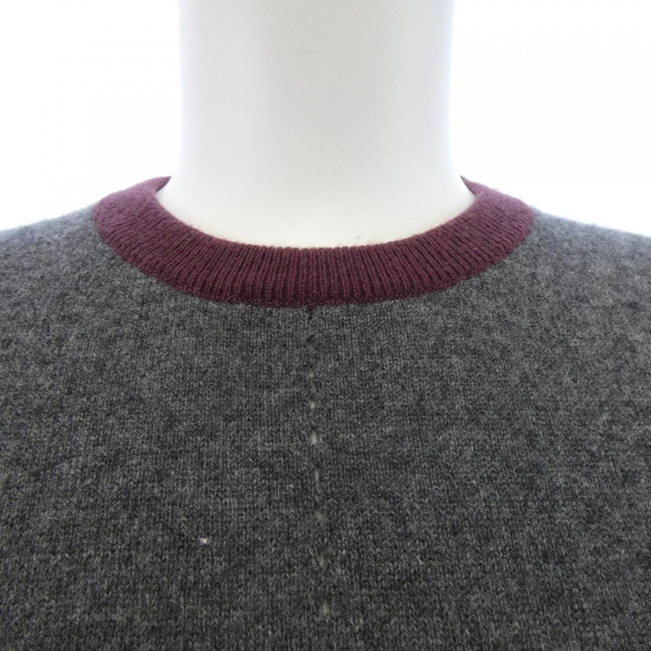 Hermes Knit Sweater Gray — view 5
