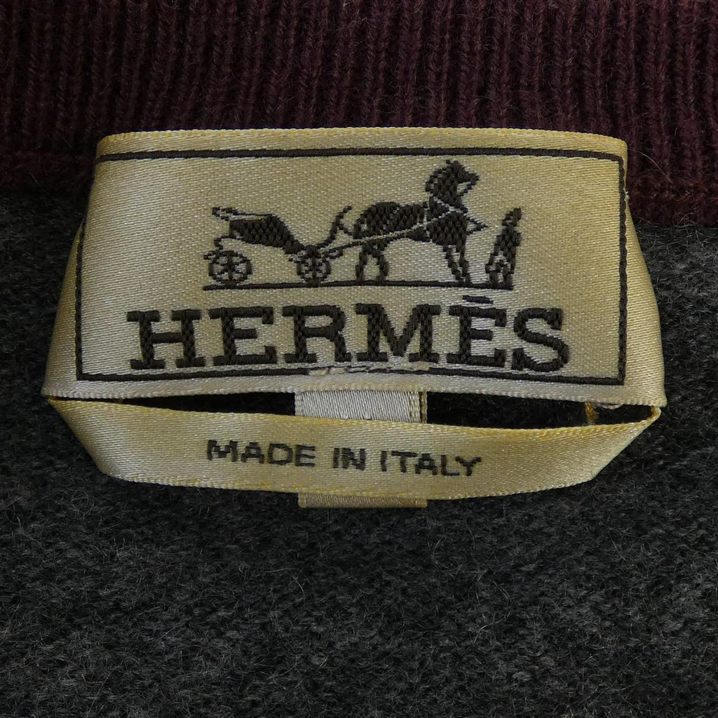 Hermes Knit Sweater Gray — view 4